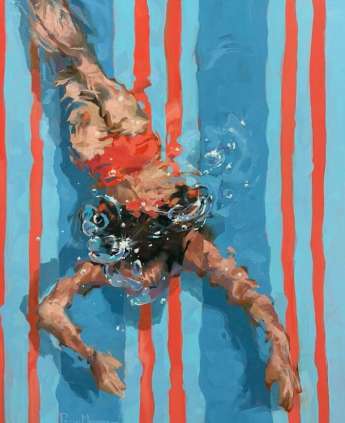 Mesmerizing Water Sunlight Oil Paintings Michele Poirier Mozzone
