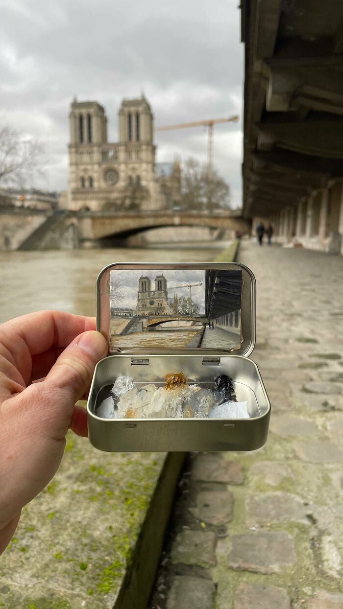 50 Pocket-Sized Masterpieces By This Artist That Paints In Altoid Tins (New Pics)