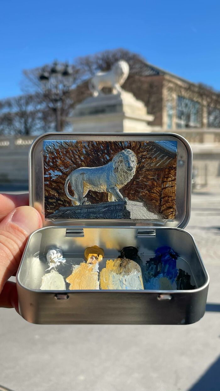 50 Pocket-Sized Masterpieces By This Artist That Paints In Altoid Tins (New Pics)
