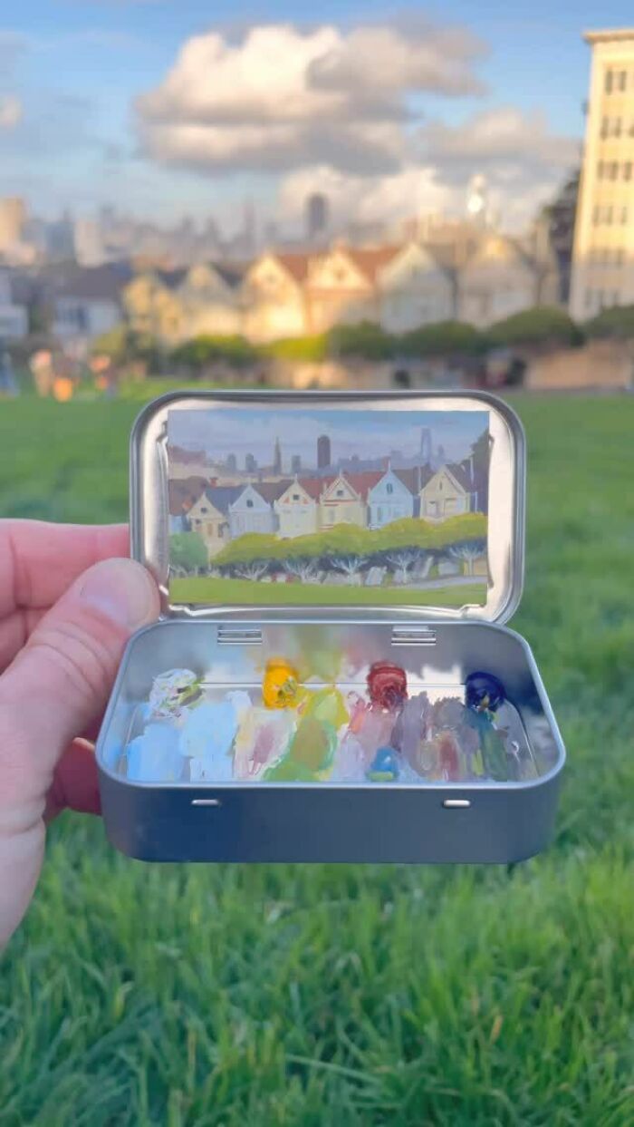 50 Pocket-Sized Masterpieces By This Artist That Paints In Altoid Tins (New Pics)