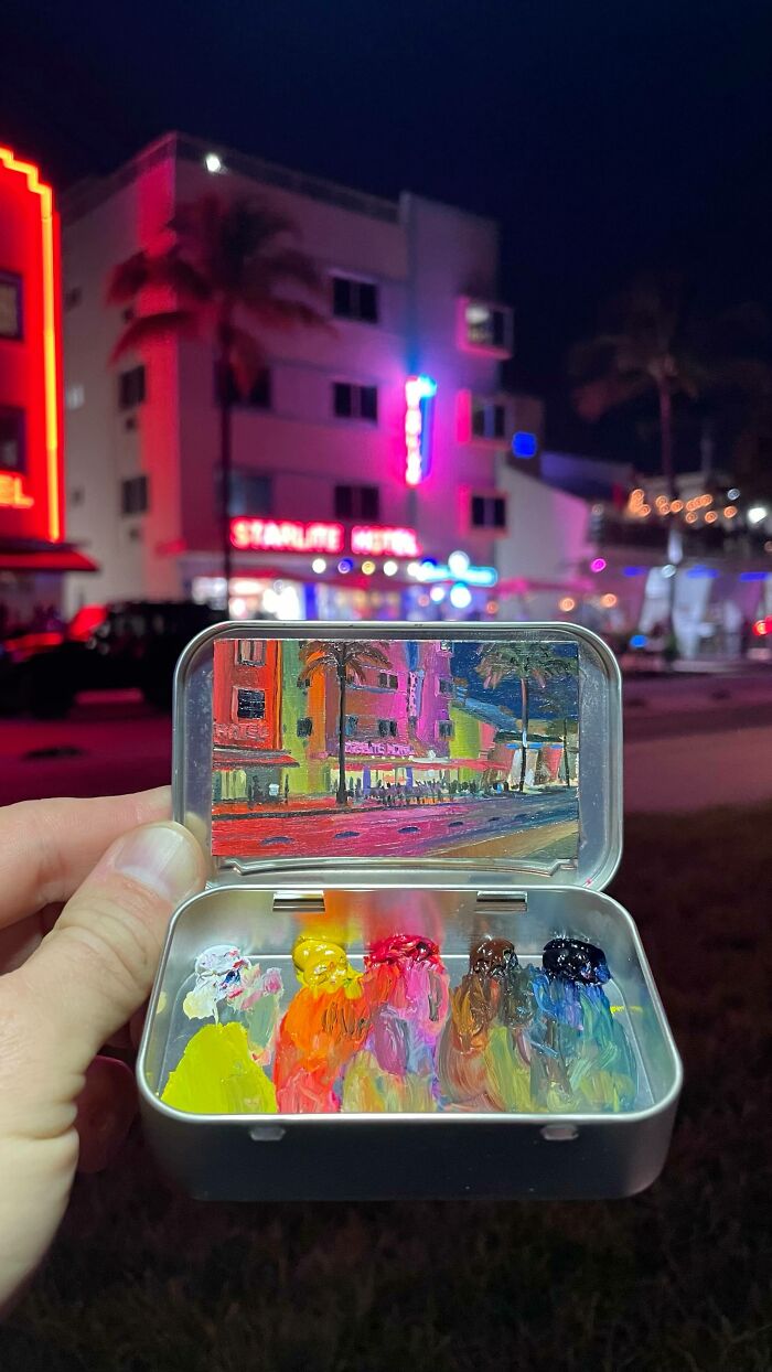 50 Pocket-Sized Masterpieces By This Artist That Paints In Altoid Tins (New Pics)