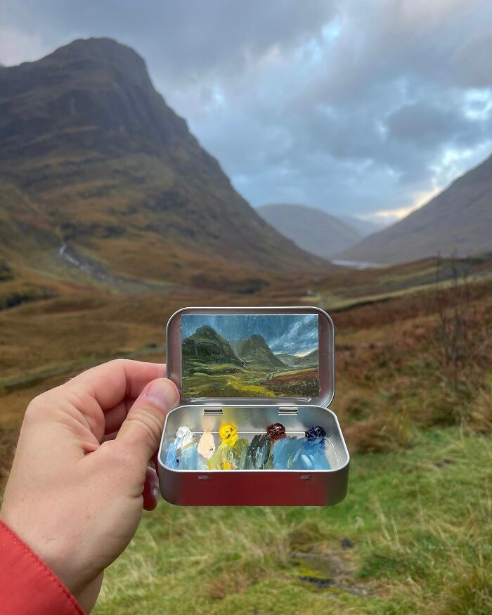 50 Pocket-Sized Masterpieces By This Artist That Paints In Altoid Tins (New Pics)