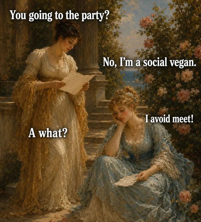 50 Hilarious Classical Art Memes From Ancient Cringe That Prove People Haven’t Changed Much In Hundreds Of Years