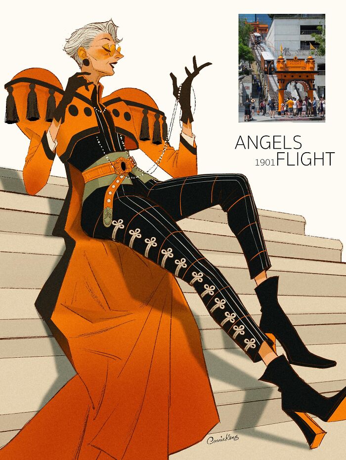 She Turns Architecture, Animals, And Everyday Moments Into Stylish Human Characters In These 22 New Illustrations