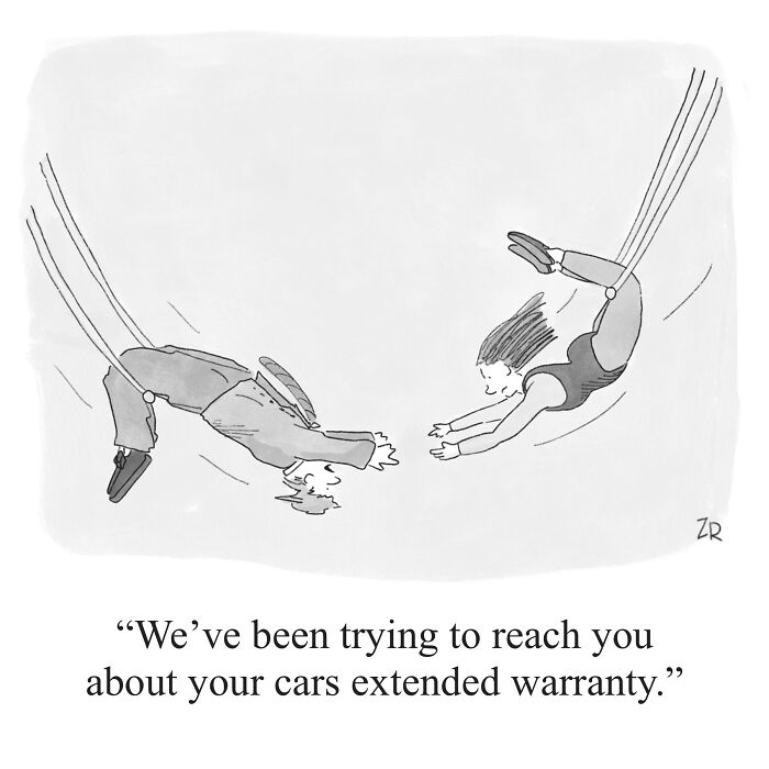 54 Hilariously Absurd Single Panel Cartoons By Zack Rhodes That Perfectly Capture Modern Life
