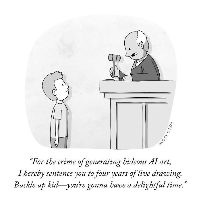 54 Hilariously Absurd Single Panel Cartoons By Zack Rhodes That Perfectly Capture Modern Life