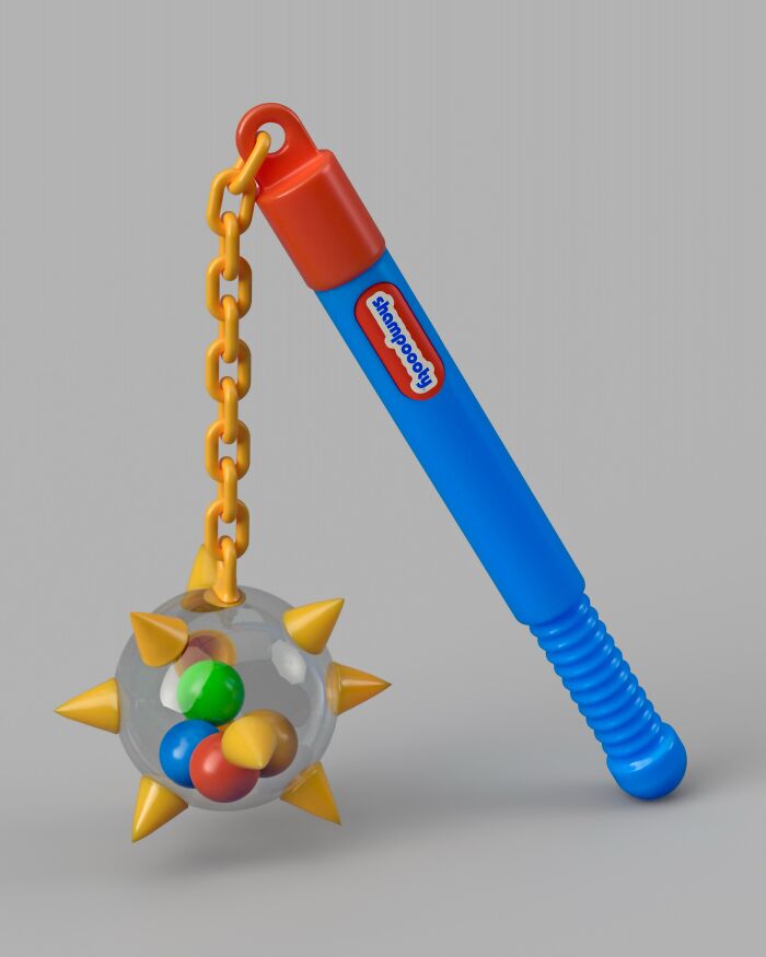 Artist Reimagines Vintage Toys That Should Never Have Existed, And The Results Are Hilariously Absurd (40 Pics)