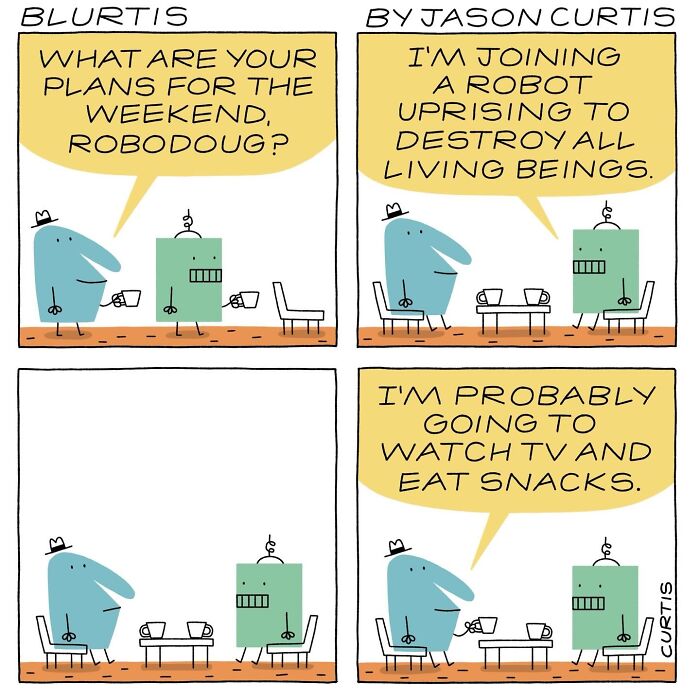These Thoughtful And Hilarious Comics By Jason Curtis Perfectly Capture The Absurdity Of Modern Life (45 Pics)