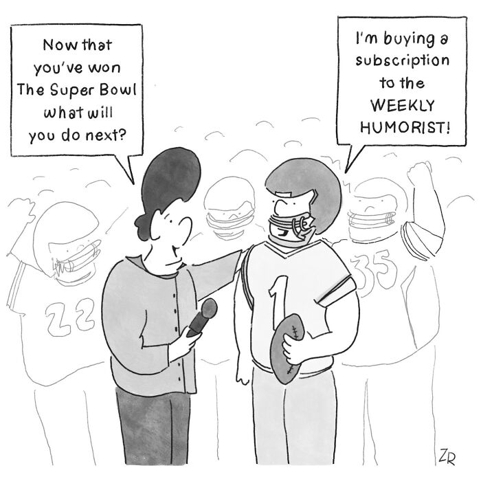 54 Hilariously Absurd Single Panel Cartoons By Zack Rhodes That Perfectly Capture Modern Life