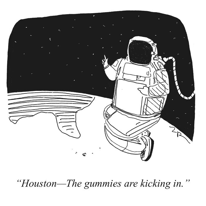 54 Hilariously Absurd Single Panel Cartoons By Zack Rhodes That Perfectly Capture Modern Life