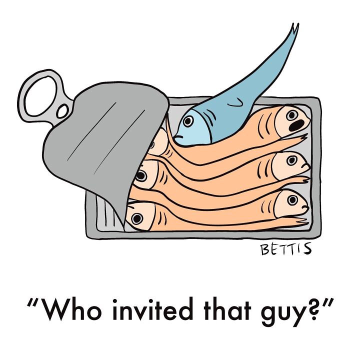 50 Clever Single Panel Cartoons By Katherine Bettis That Turn Everyday Thoughts Into Brilliant Absurdity