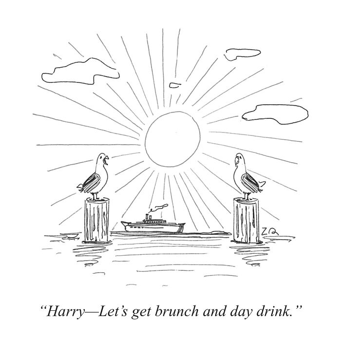 54 Hilariously Absurd Single Panel Cartoons By Zack Rhodes That Perfectly Capture Modern Life