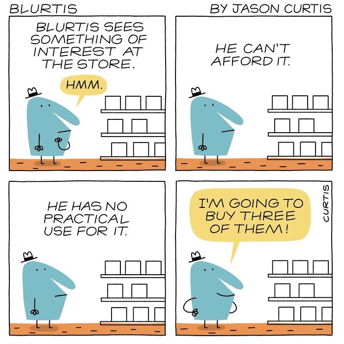 These Thoughtful And Hilarious Comics By Jason Curtis Perfectly Capture The Absurdity Of Modern Life (45 Pics)