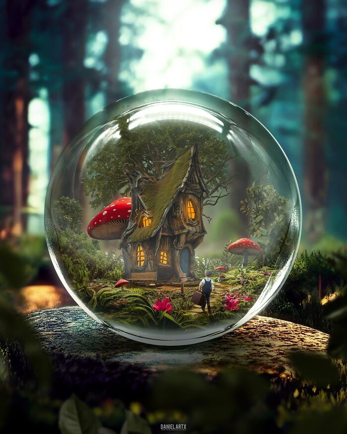 Artist Creates Dreamlike Photomanipulations That Feel Like Scenes From Another World