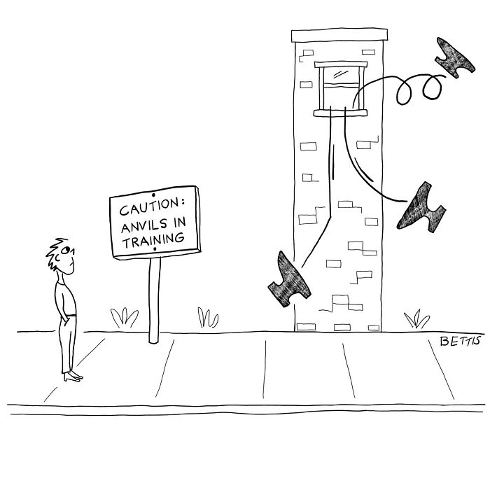 50 Clever Single Panel Cartoons By Katherine Bettis That Turn Everyday Thoughts Into Brilliant Absurdity