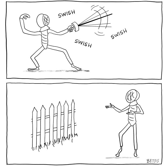 50 Clever Single Panel Cartoons By Katherine Bettis That Turn Everyday Thoughts Into Brilliant Absurdity