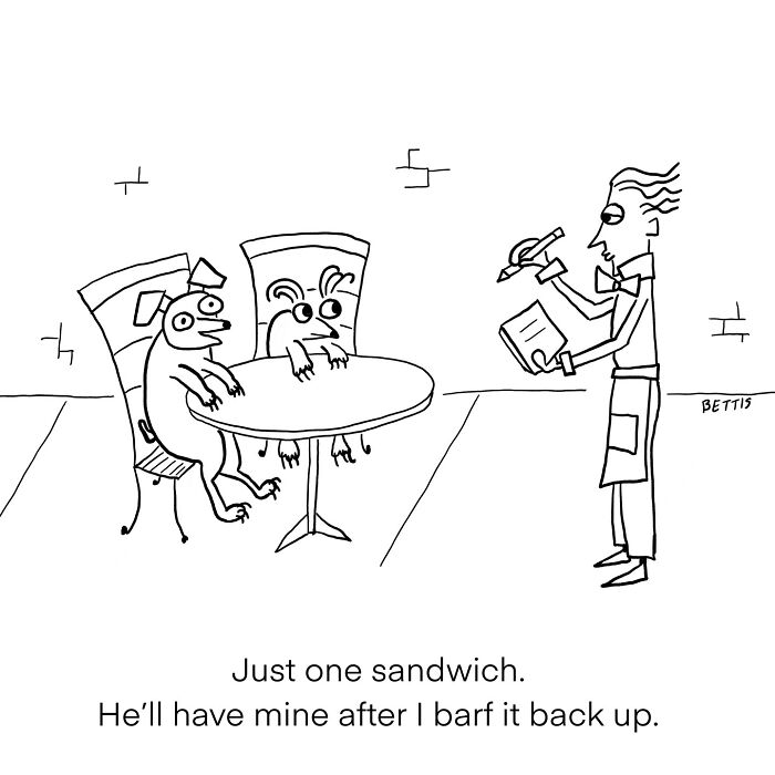 50 Clever Single Panel Cartoons By Katherine Bettis That Turn Everyday Thoughts Into Brilliant Absurdity