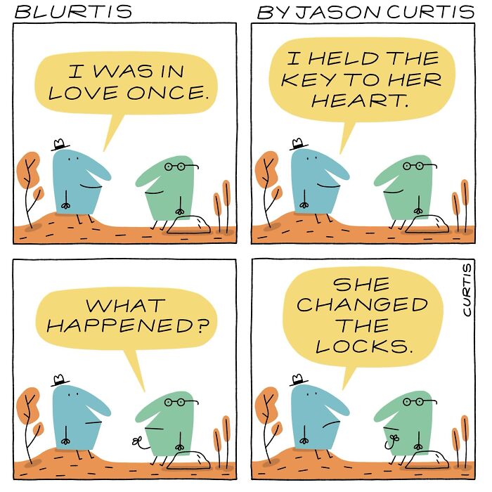 These Thoughtful And Hilarious Comics By Jason Curtis Perfectly Capture The Absurdity Of Modern Life (45 Pics)