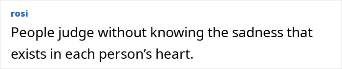 Quote about sadness in each persons heart related to US influencer circumstances Quote about sadness in each persons heart related to US influencer circumstances
