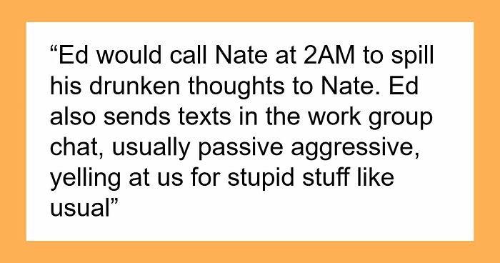 17YO Suspects Boss Is Going Insane, Feels Unsafe After He Sends Threatening Text To Everyone
