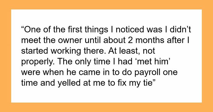 Guy Tells Employees They Need To Do His Yard Work, Loses It When None Of Them Respond