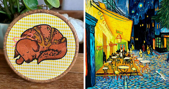 78 Stunning Embroidery Creations That Might Inspire You To Take Up This Hobby (New Pics)