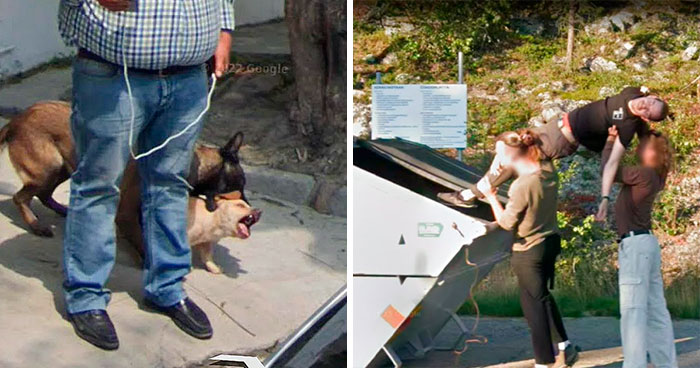“I Will Be Immortalized On Google Street View Forever”: 81 Bizarre And Funny Google Street View Photos