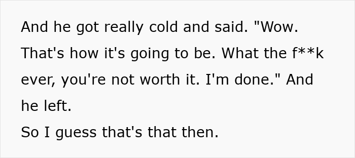 Introverted GF describes partner's cold reaction and departure after bar crawl disagreement. Introverted GF describes partner's cold reaction and departure after bar crawl disagreement.