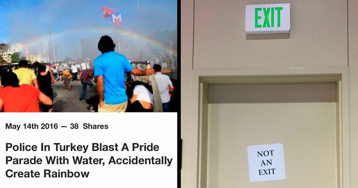 75 Times Irony Was Taken To Another Level