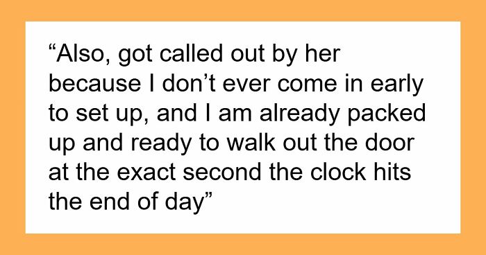 Ableist Karen Starts Lecturing Coworker Out Of Nowhere For Doing Only What’s Expected From Them