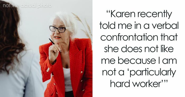 Ableist Karen Starts Lecturing Coworker Out Of Nowhere For Doing Only What’s Expected From Them