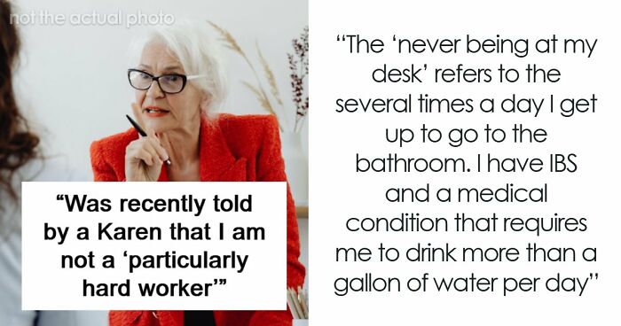 Ableist Karen Starts Lecturing Coworker Out Of Nowhere For Doing Only What’s Expected From Them
