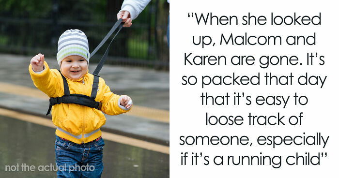 Mom Uses Harness On Autistic Kid, Old Woman Thinks It’s Just Bad Parenting, Kid Ends Up Missing