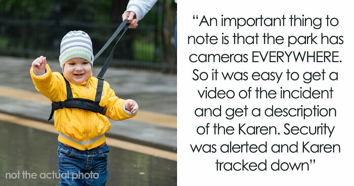 Mom Uses Harness On Autistic Kid, Old Woman Thinks It’s Just Bad Parenting, Kid Ends Up Missing