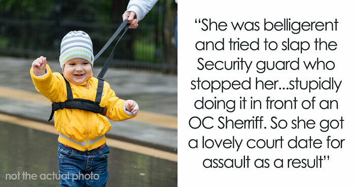 Mom Uses Harness On Autistic Kid, Old Woman Thinks It’s Just Bad Parenting, Kid Ends Up Missing