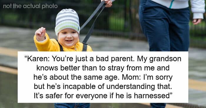 Mom Uses Harness On Autistic Kid, Old Woman Thinks It’s Just Bad Parenting, Kid Ends Up Missing