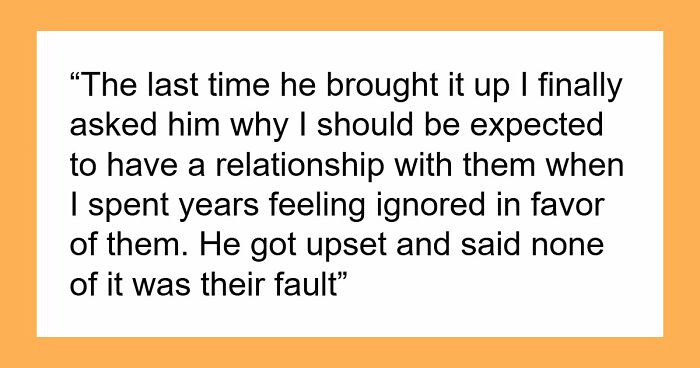 Guy Replaces His Daughter With Stepkids, Demands She Act Like Family And Gets A Harsh Response