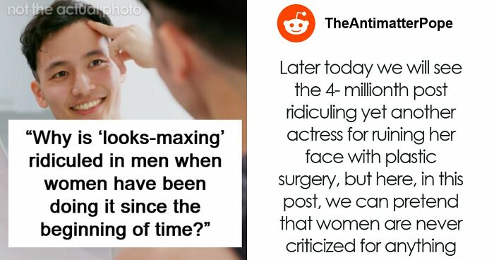 Man Thinks He’s Exposed A Massive Beauty Double Standard, The Internet Quickly Disagrees