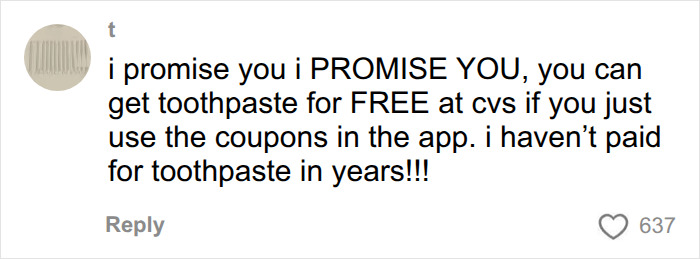Comment about getting free toothpaste using coupons for money-saving hacks Comment about getting free toothpaste using coupons for money-saving hacks
