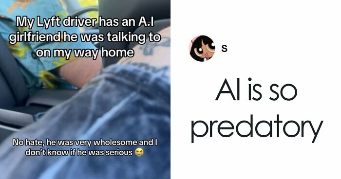 So Dystopian: Guy Films Uber Driver’s Interaction With His AI Girlfriend, Leaves People Baffled