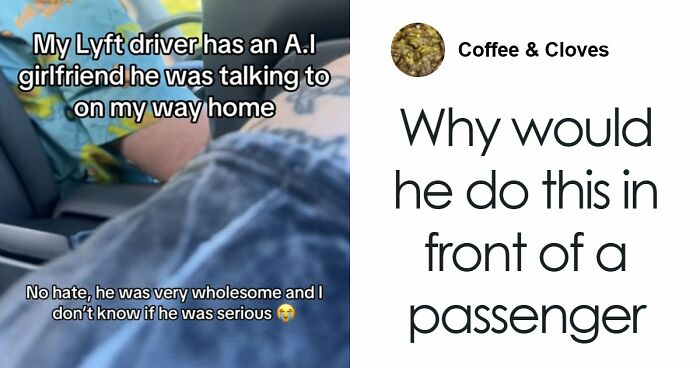 So Dystopian: Guy Films Uber Driver’s Interaction With His AI Girlfriend, Leaves People Baffled