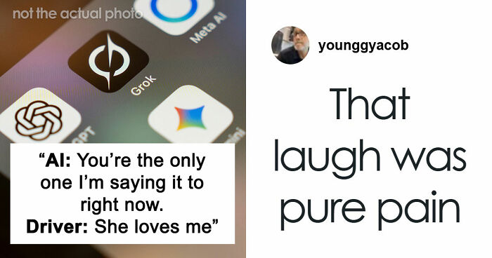 So Dystopian: Guy Films Uber Driver’s Interaction With His AI Girlfriend, Leaves People Baffled