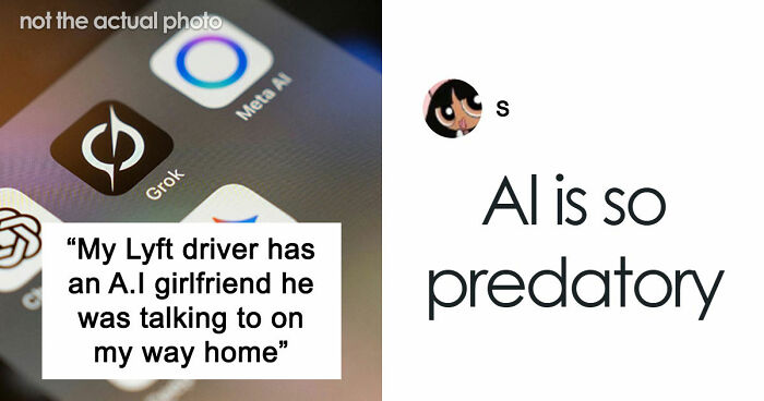 So Dystopian: Guy Films Uber Driver’s Interaction With His AI Girlfriend, Leaves People Baffled