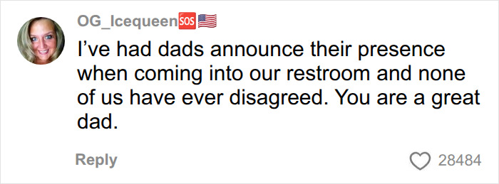 Dad Gives Update After “Male Karen” Harassed Him For Helping His Daughter In Women's Restroom, Made Girl Cry Dad Gives Update After “Male Karen” Harassed Him For Helping His Daughter In Women's Restroom, Made Girl Cry