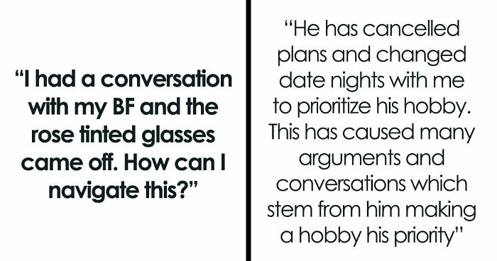 Woman Has A Moment Of Clarity And Dumps BF Who Tells Her What Is Actually Important To Him