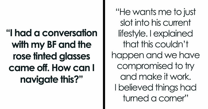 Woman Has A Moment Of Clarity And Dumps BF Who Tells Her What Is Actually Important To Him