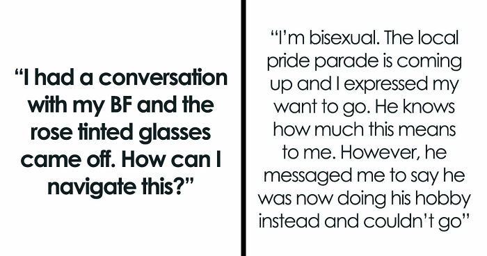 Woman Has A Moment Of Clarity And Dumps BF Who Tells Her What Is Actually Important To Him