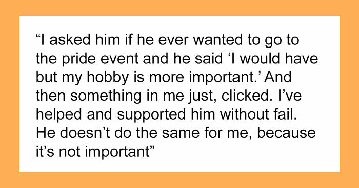 Woman Has A Moment Of Clarity And Dumps BF Who Tells Her What Is Actually Important To Him