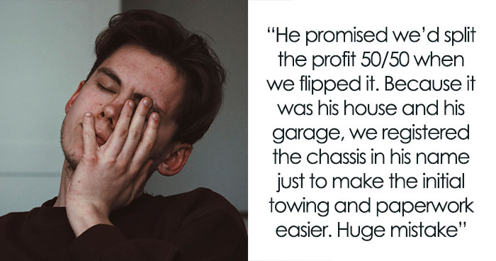 Guy Gets Betrayed By Friend After Putting His Heart And Soul To A Project Car They Were Working On Together