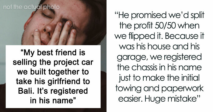 Guy Gets Betrayed By Friend After Putting His Heart And Soul To A Project Car They Were Working On Together